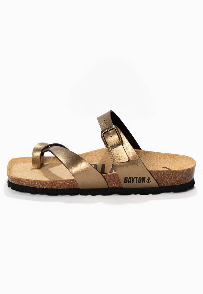 Bayton Sandales Diane Bronze à Entre-Doigts Bayton Femme
