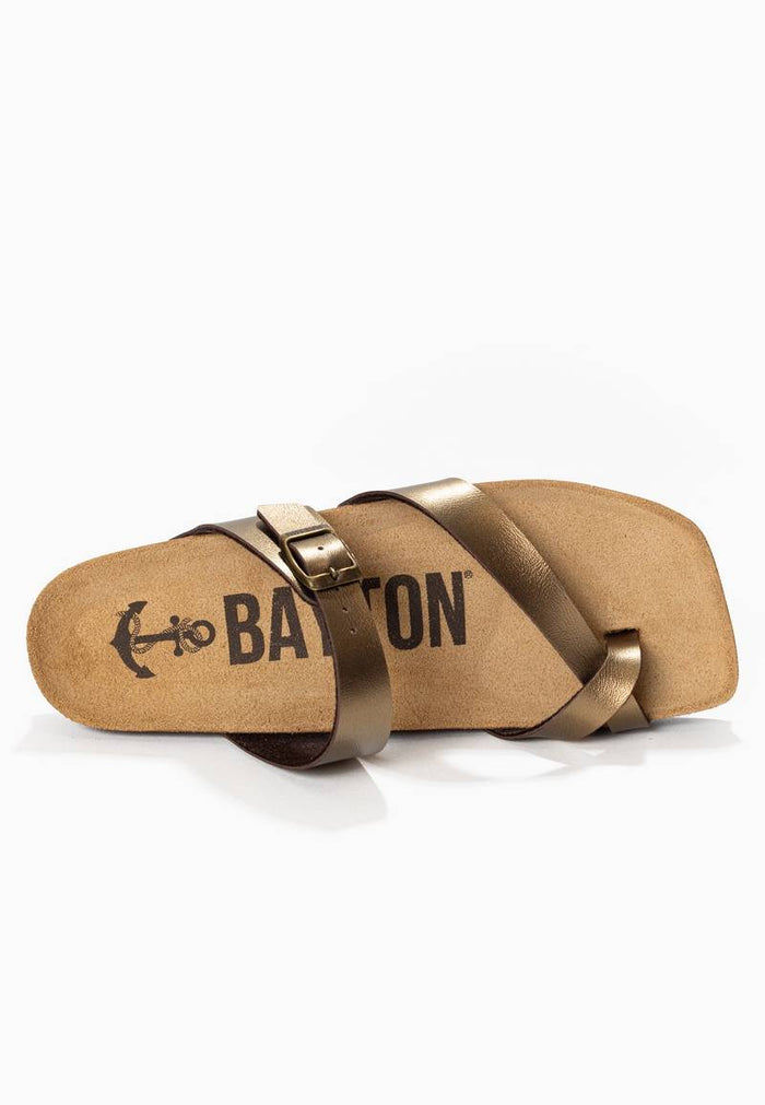 Bayton Sandales Diane Bronze à Entre-Doigts Bayton Femme