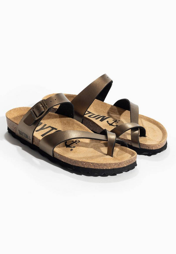 Bayton Sandales Diane Bronze à Entre-Doigts Bayton Femme