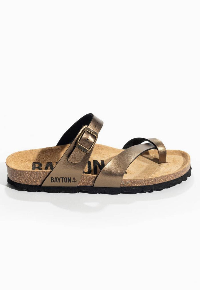 Bayton Sandales Diane Bronze à Entre-Doigts Bayton Femme
