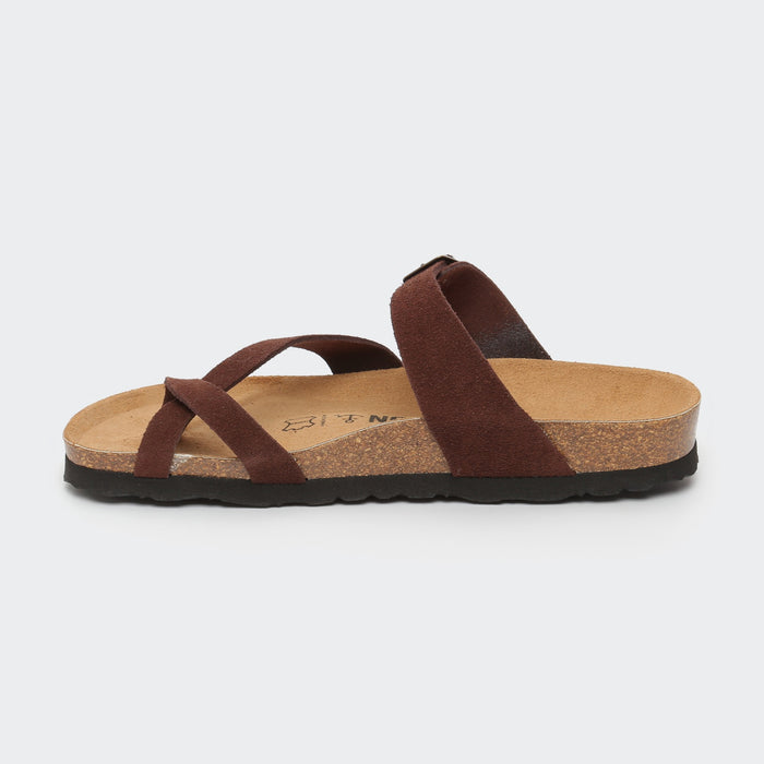 Bayton Sandales Diane Marron à Entre-Doigts Bayton Femme