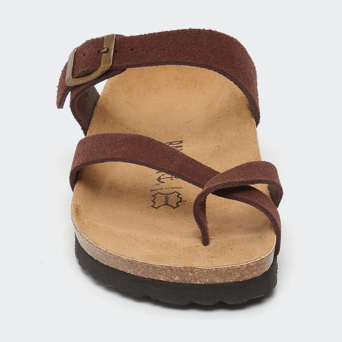 Bayton Sandales Diane Marron à Entre-Doigts Bayton Femme