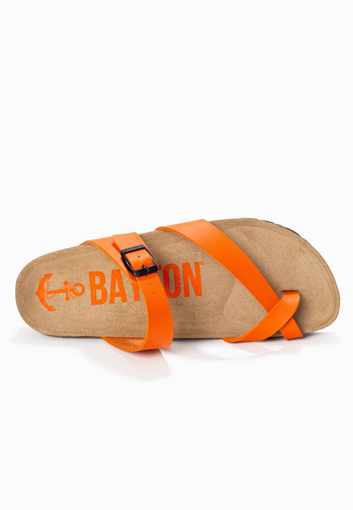Bayton Sandales Diane Orange à Entre-Doigts Bayton Femme