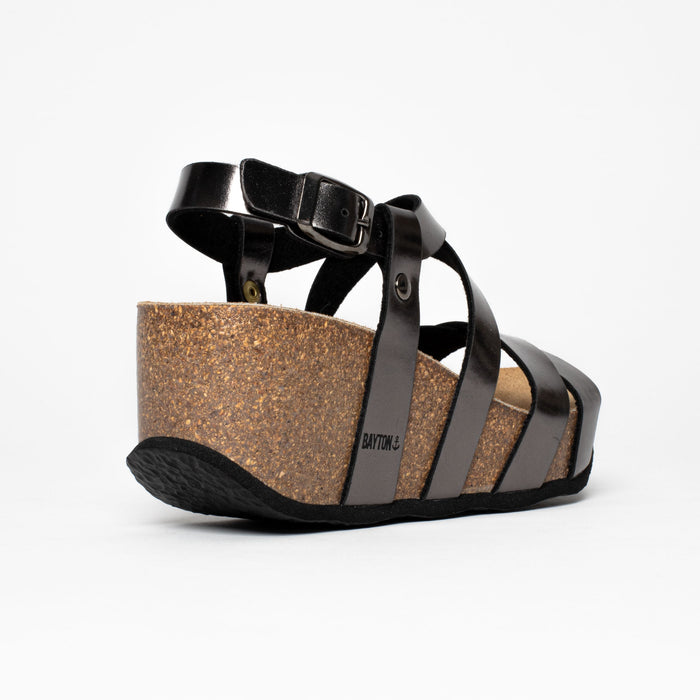 Bayton Sandales Dora Pewter Compensées Et Semi-compensées Bayton Femme