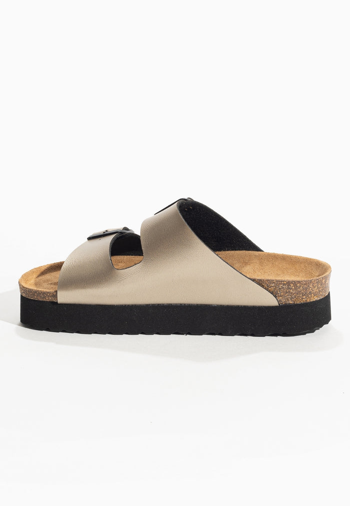 Bayton Sandales Edith Mocha à Plateforme Bayton Femme