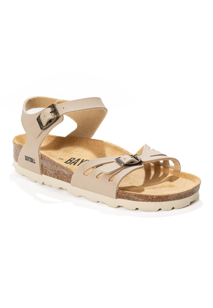 Bayton Sandales Eos Camel Multi-Brides Bayton Femme
