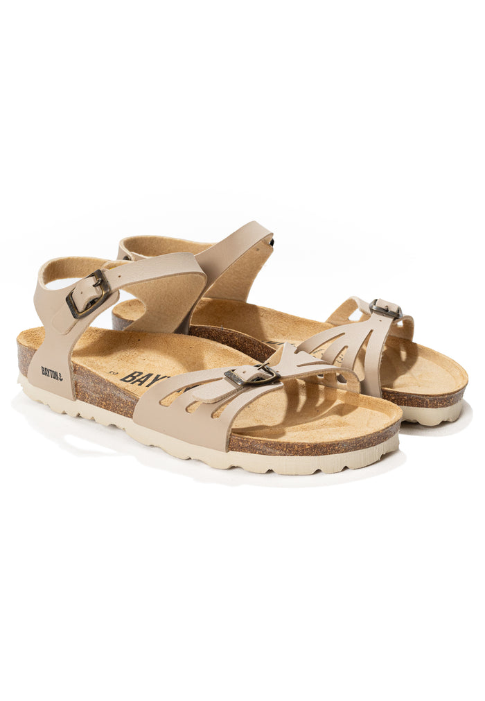 Bayton Sandales Eos Camel Multi-Brides Bayton Femme