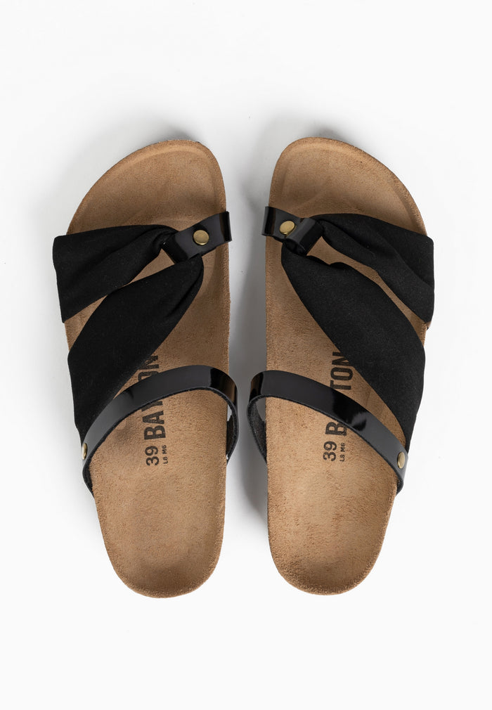 Bayton Sandales Figueira Noir Multi-Brides Bayton Femme