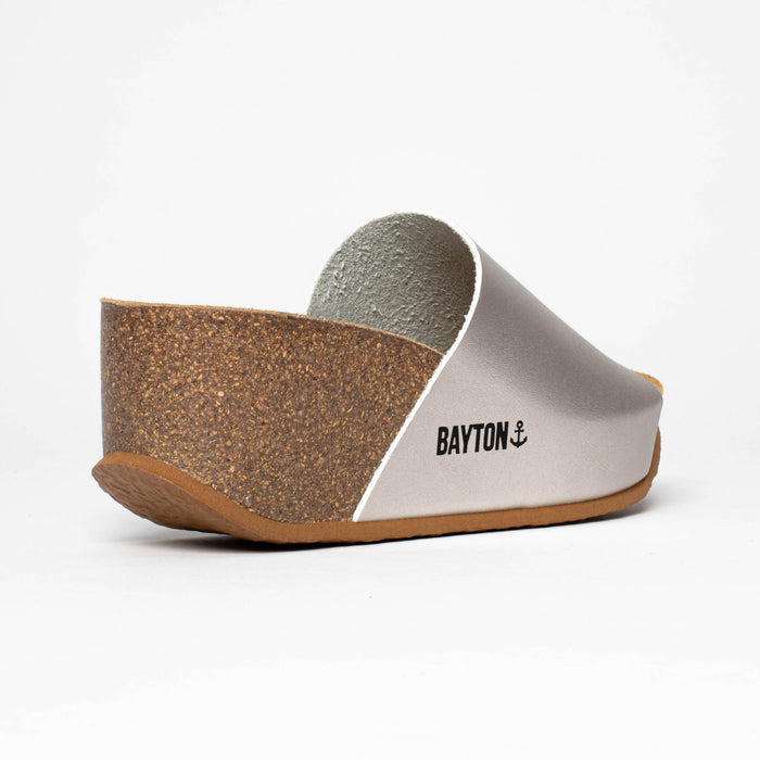 Bayton Sandales Fuerte Argent Compensées Et Semi-compensées Bayton Femme