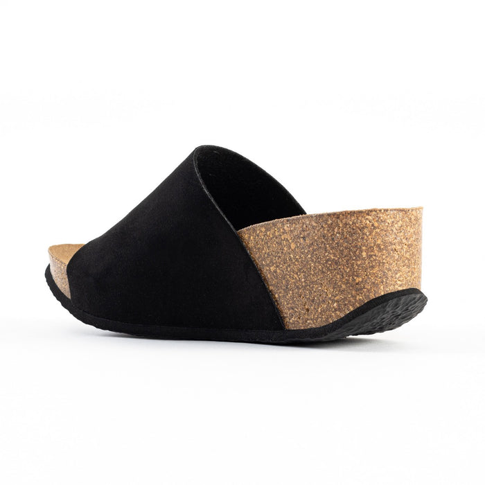 Bayton Sandales Fuerte Noir Compensées Et Semi-compensées Bayton Femme