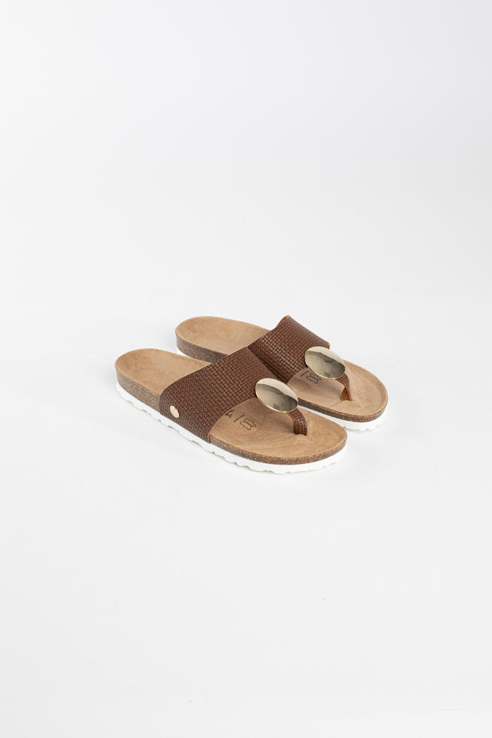 Bayton Sandales Galante 1 Bride Marron à Entre-Doigts Bayton Femme