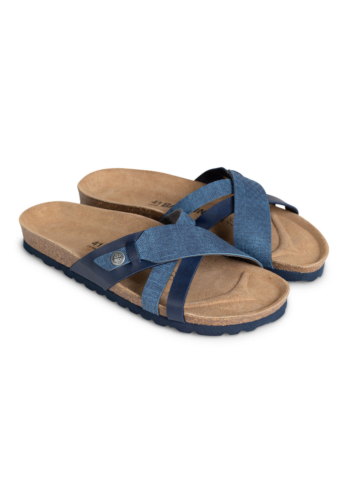 bayton Sandales Gatien Bleu Marine Multi-Brides Bayton Homme