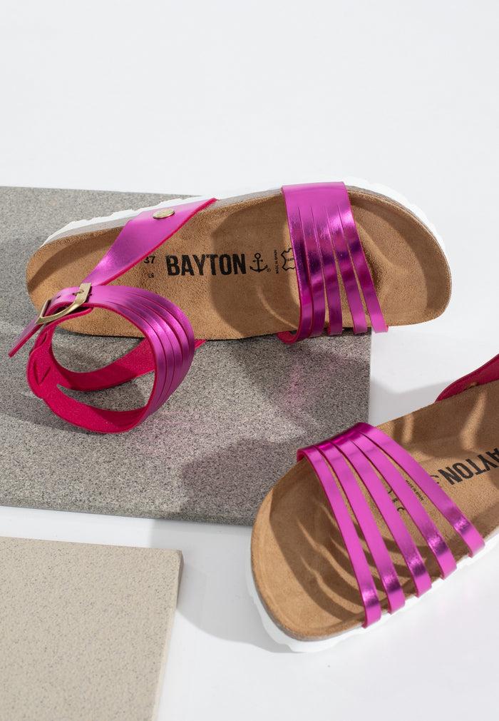 Bayton Sandales Gipsy Fuschia Multi-Brides Bayton Femme