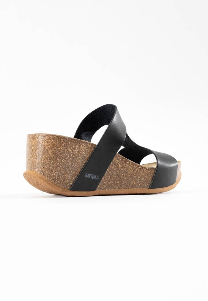 Bayton Sandales Hecate Noir Compensées Et Semi-compensées Bayton Femme
