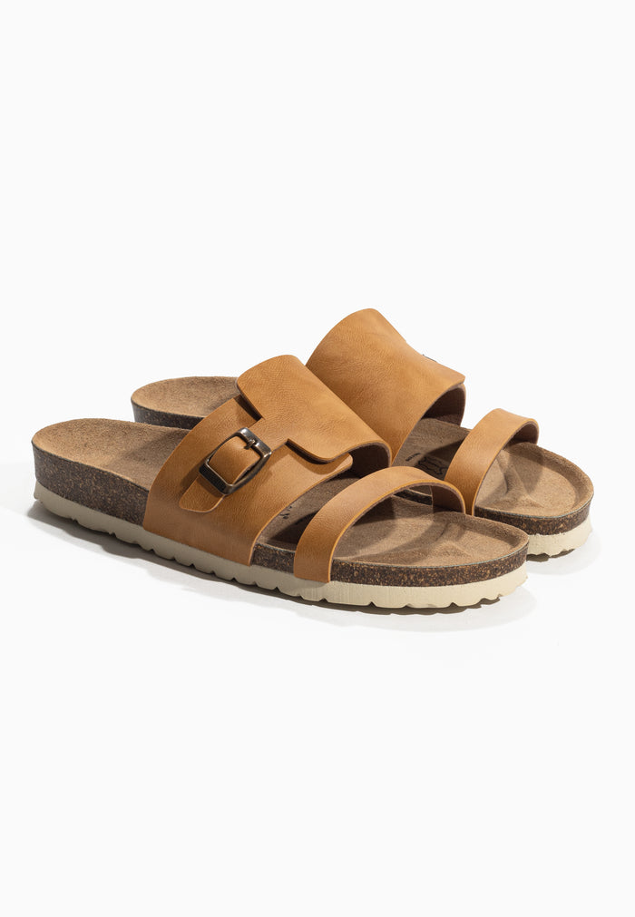 Bayton Sandales Hockney Camel 2 Brides Bayton Femme