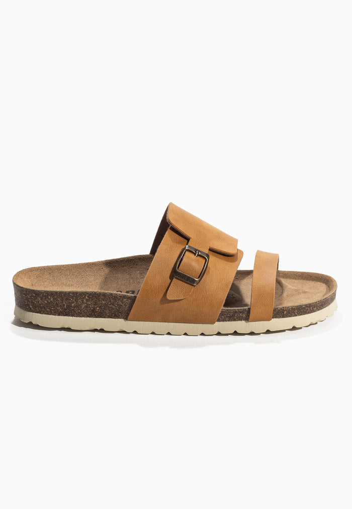 Bayton Sandales Hockney Camel 2 Brides Bayton Femme