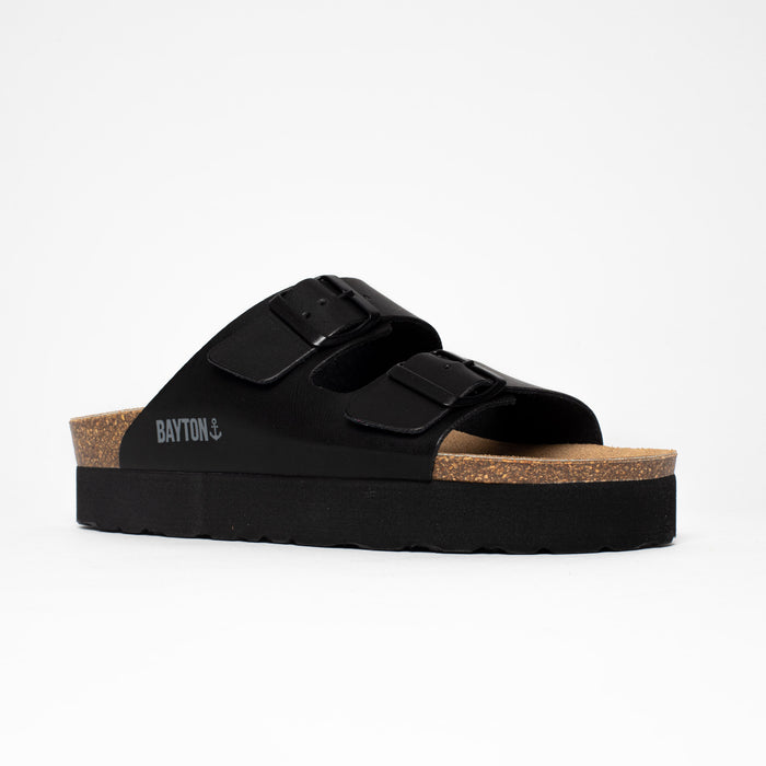bayton Sandales Japet Noir à Plateforme Bayton femme