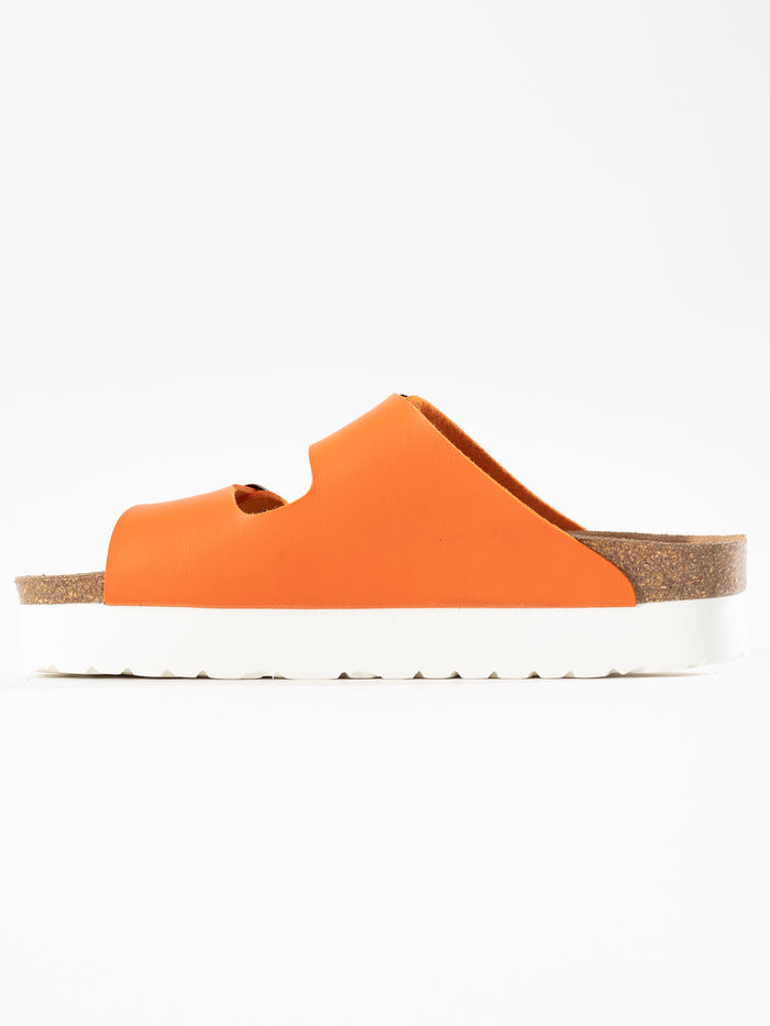 Bayton Sandales Japet Orange à Plateforme Bayton Femme