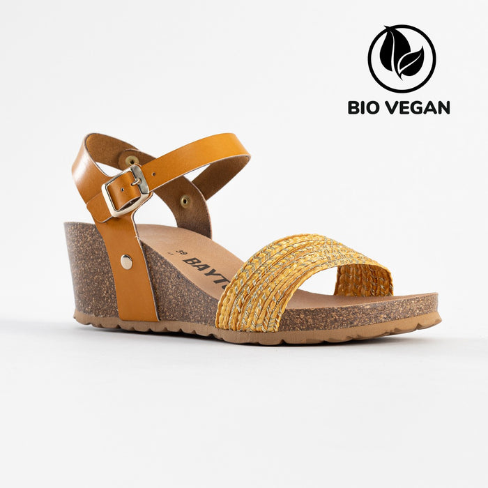 Bayton Sandales Julies Orange Compensées Et Semi-compensées Bayton Femme