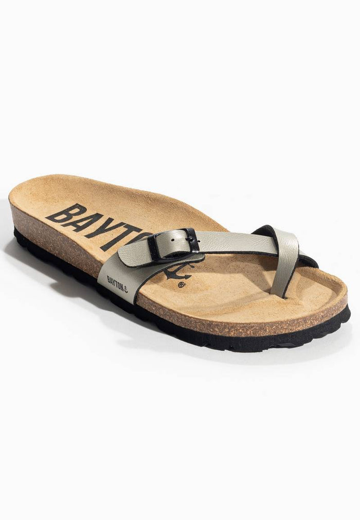 Bayton Sandales Junon Mocha à Entre-Doigts Bayton Femme