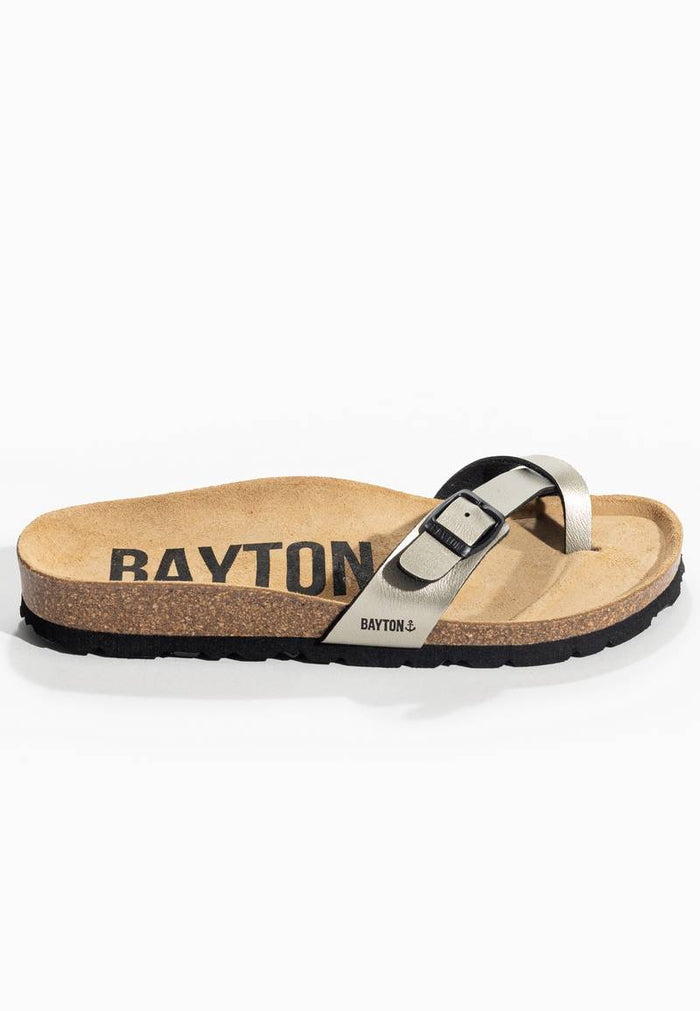Bayton Sandales Junon Mocha à Entre-Doigts Bayton Femme