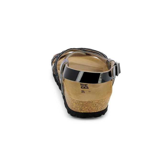 Bayton Sandales Kari Noir Multi-Brides Bayton Femme