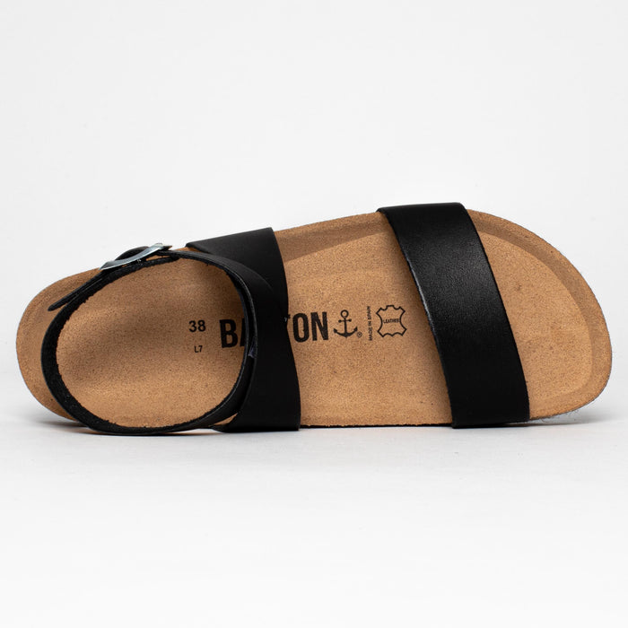 Bayton Sandales Karratha Noir Multi-Brides Bayton Femme