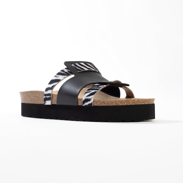 bayton Sandales Lecce Noir à Plateforme Bayton femme