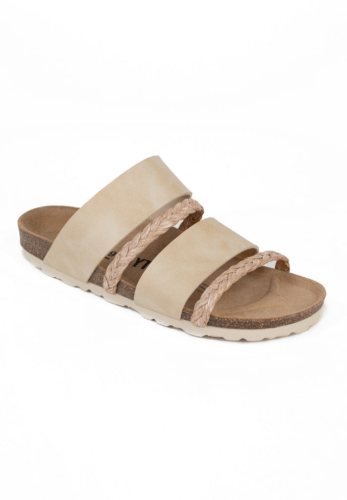 Bayton Sandales Leiria Beige Multi-Brides Bayton Femme