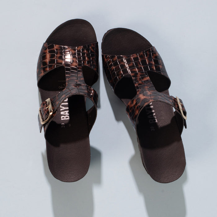 Bayton Sandales Lilass Marron Compensées Et Semi-compensées Bayton Femme