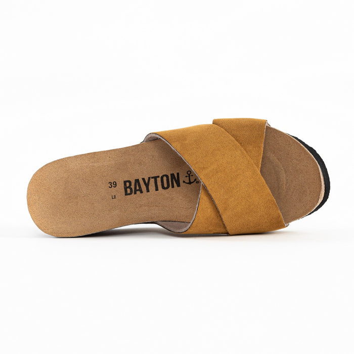 Bayton Sandales Liverpool Tan Compensées Et Semi-compensées Bayton Femme