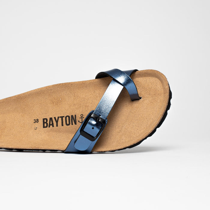 bayton Sandales Lugo Denim à Entre-Doigts Bayton Femme