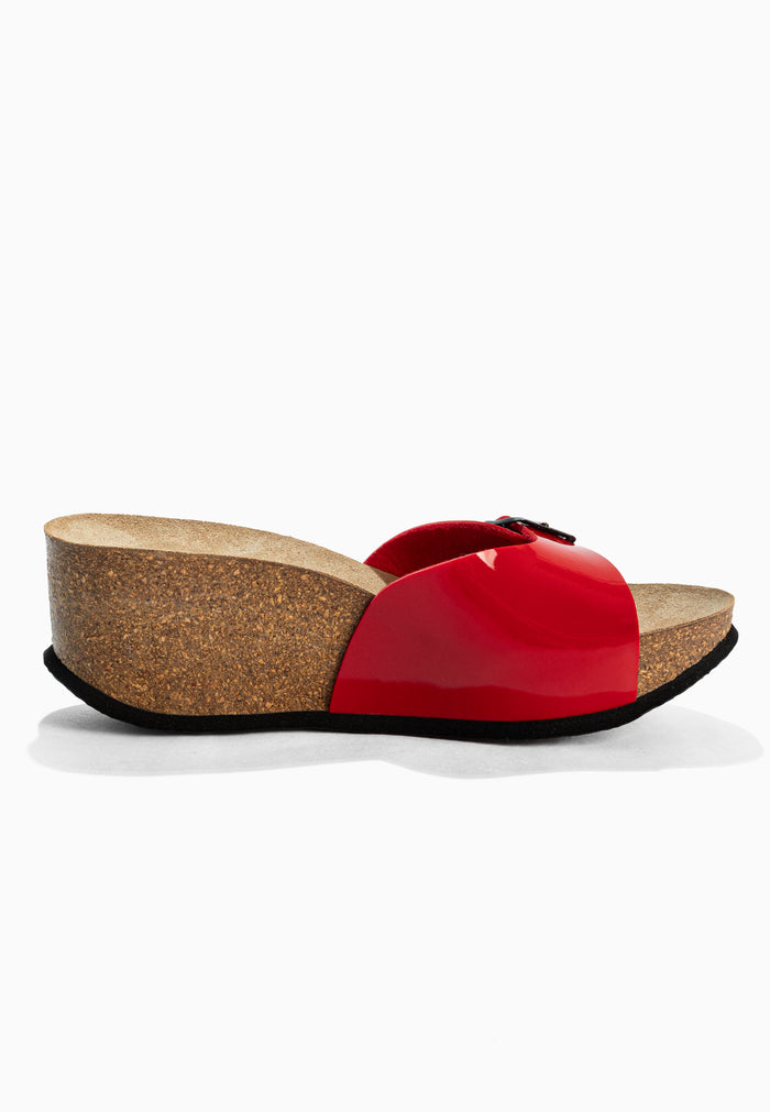 Bayton Sandales Luna Rouge Compensées Et Semi-compensées Bayton Femme