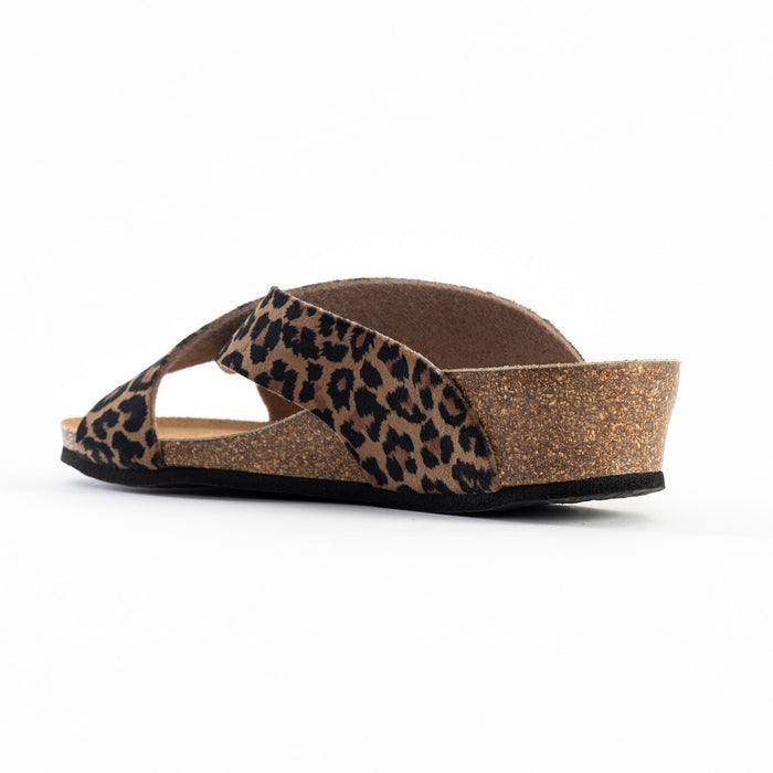 Bayton Sandales Marta Leopard Compensées Et Semi-compensées Bayton Femme