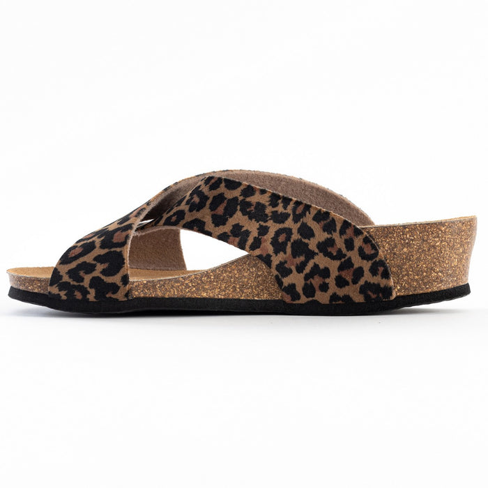 Bayton Sandales Marta Leopard Compensées Et Semi-compensées Bayton Femme