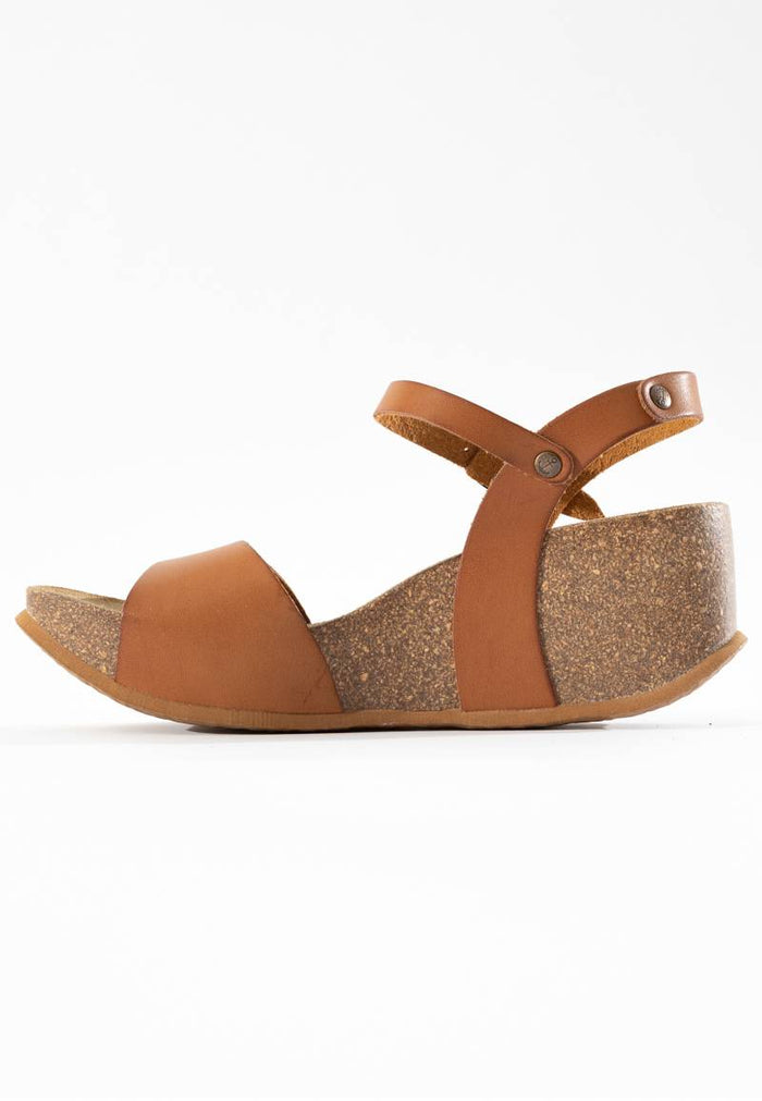 Bayton Sandales Maya Camel Compensées Et Semi-compensées Bayton Femme