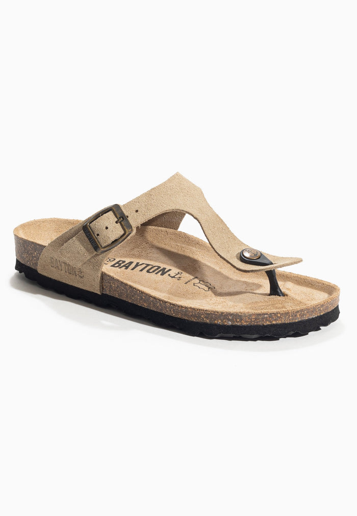Bayton Sandales Melia Beige à Entre-Doigts Bayton Femme
