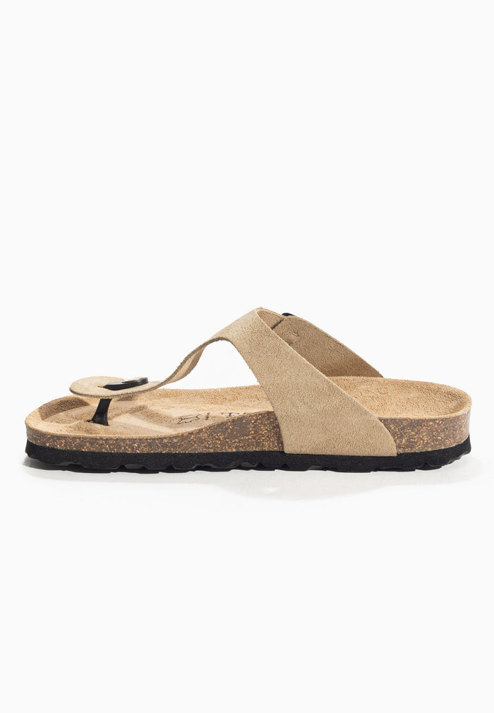 Bayton Sandales Melia Beige à Entre-Doigts Bayton Femme