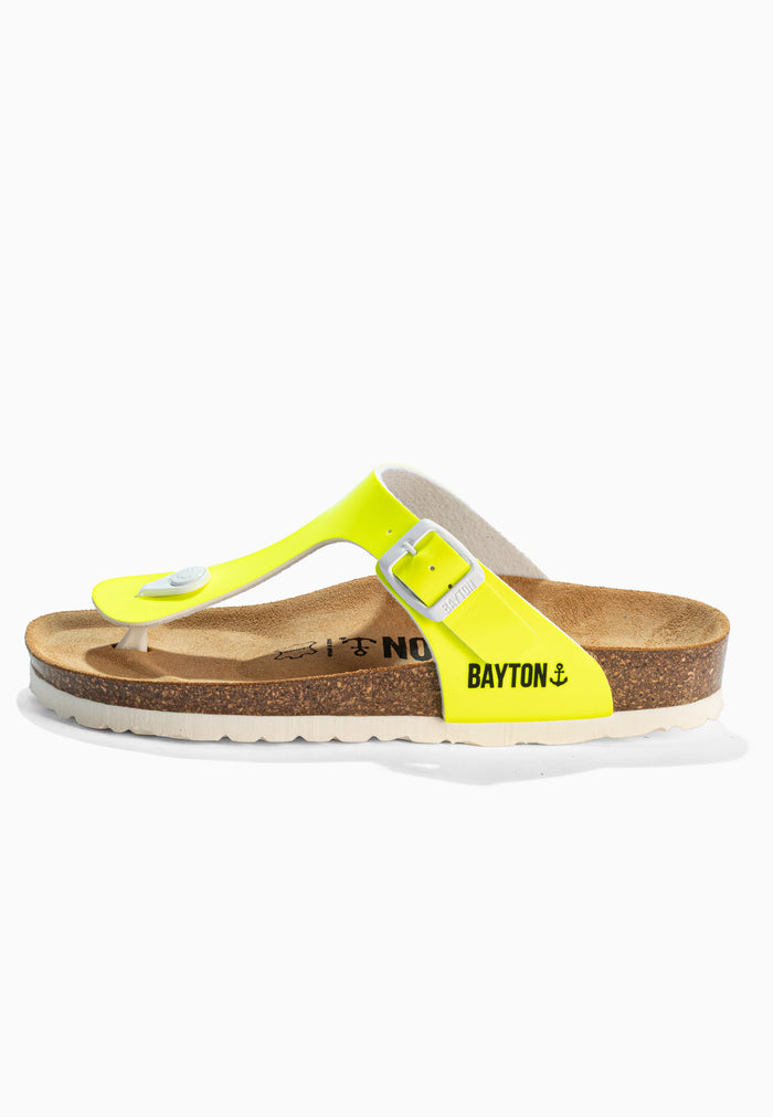 Bayton Sandales Mercure Blanc à Entre-Doigts Bayton Femme