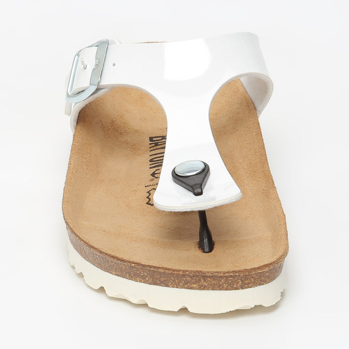 Bayton Sandales Mercure Blanc à Entre-Doigts Bayton Femme