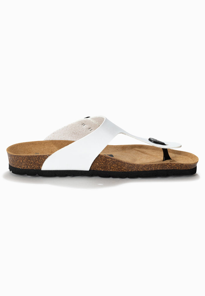 Bayton Sandales Mercure Blanc à Entre-Doigts Bayton Homme