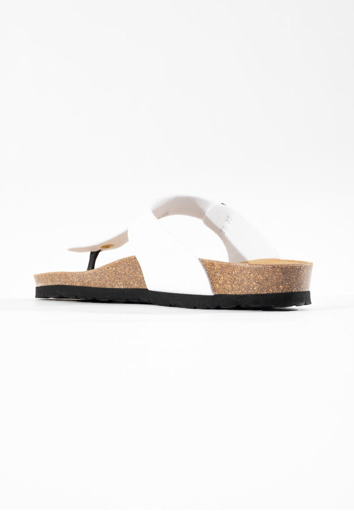 Bayton Sandales Mercure Blanc à Entre-Doigts Bayton Homme