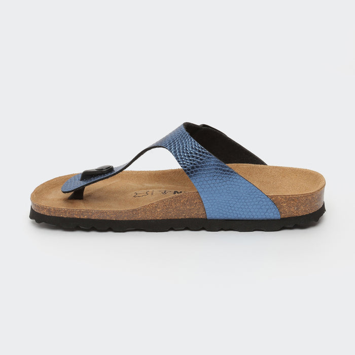 Bayton Sandales Mercure Bleu à Entre-Doigts Bayton Femme