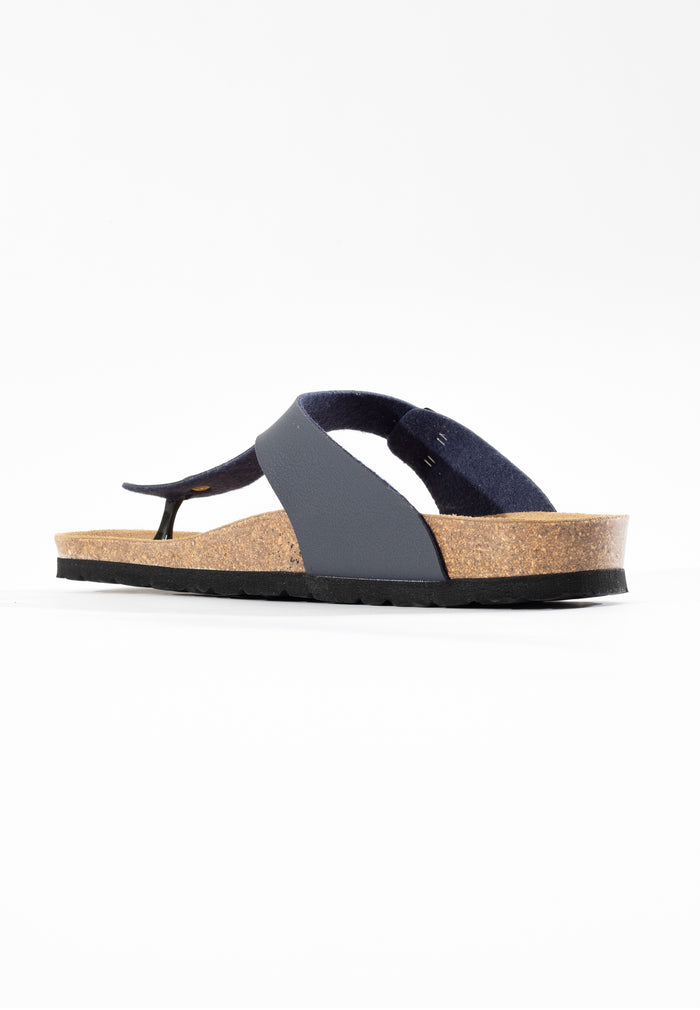 Bayton Sandales Mercure Bleu Marine à Entre-Doigts Bayton Homme