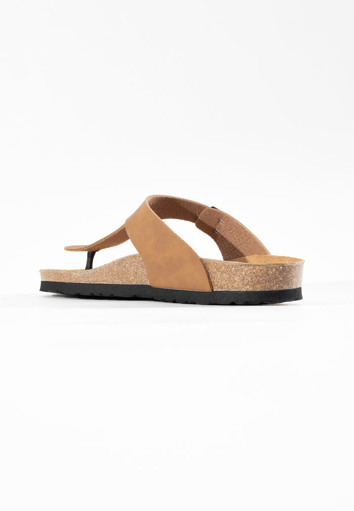 Bayton Sandales Mercure Camel à Entre-Doigts Bayton Homme