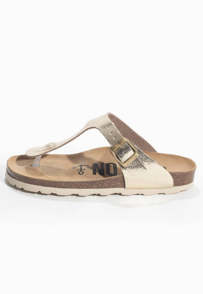 Bayton Sandales Mercure Doré à Entre-Doigts Bayton Femme