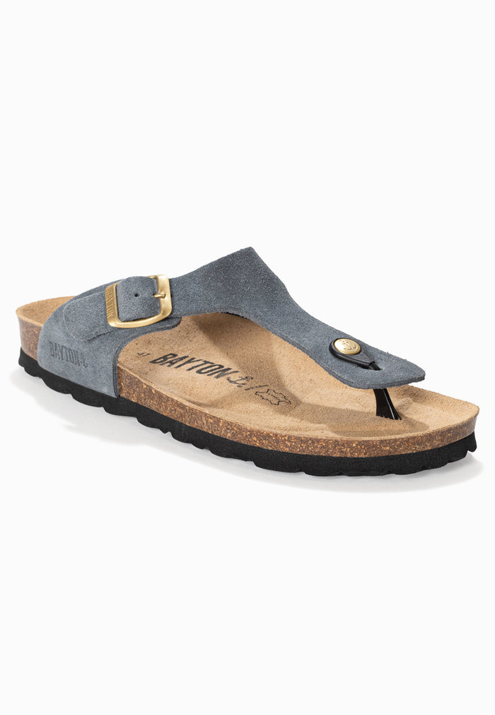 Bayton Sandales Mercure Gris à Entre-Doigts Bayton Homme