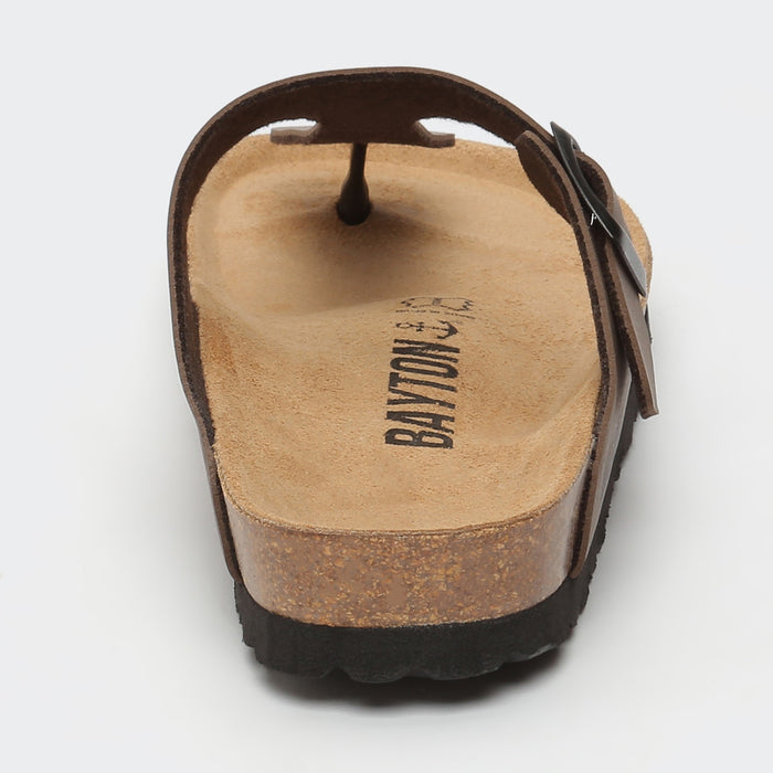 Bayton Sandales Mercure Marron à Entre-Doigts Bayton Femme