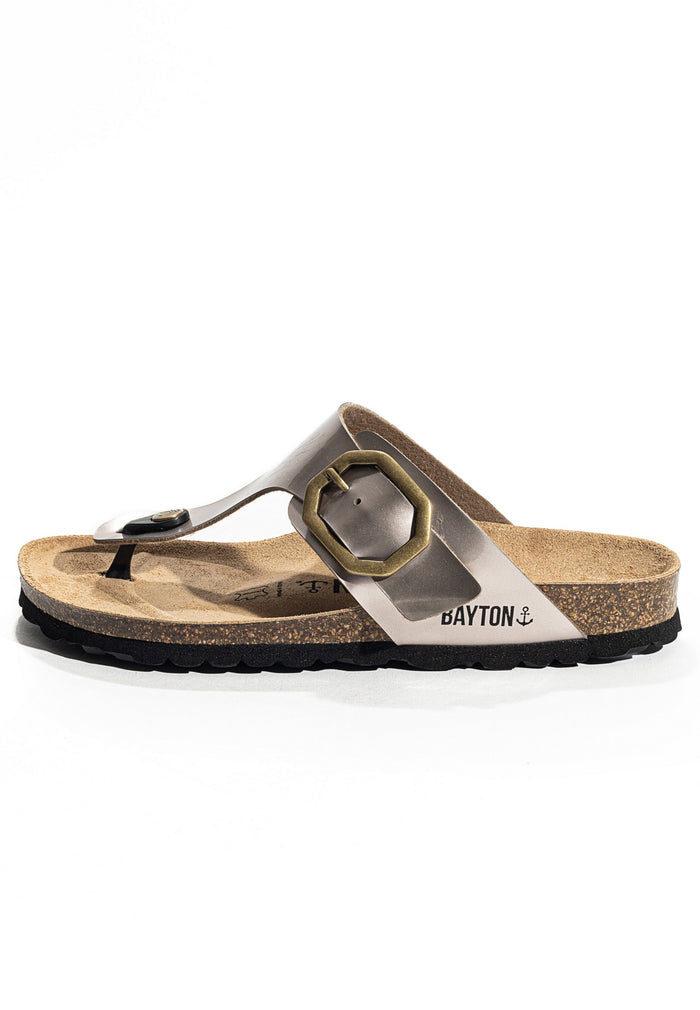 Bayton Sandales Mercure Mocha à Entre-Doigts Bayton Femme