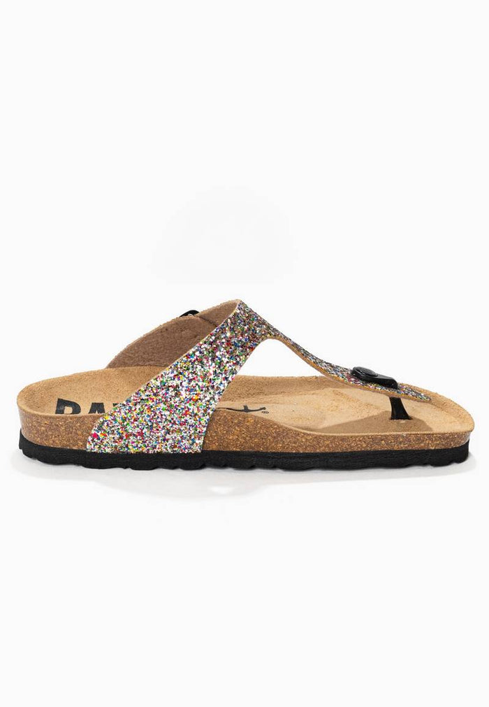 Bayton Sandales Mercure Multicolore Pailletées à Entre-Doigts Bayton Femme